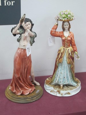 Lot 1141 - Capodimonte G. Armani figurine of a Gypsy...