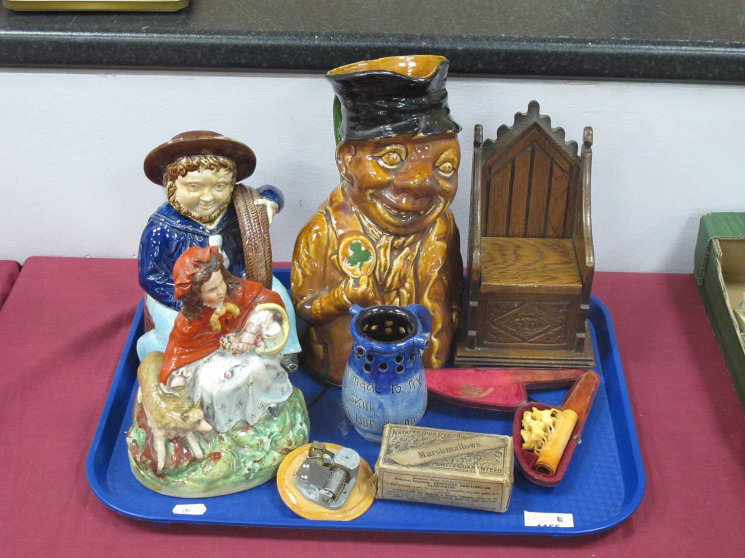 Lot 1160 - Isle of Man Teapot, (lid dam), Red Riding Hood...