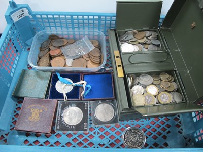 Lot 1320 - Collection Of GB And World Coinage, including...