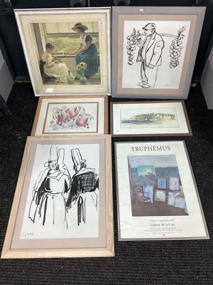 Lot 1014 - Trumphemus, Galerie De La Cite Poster Print....