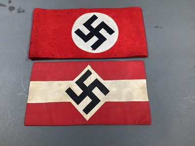 Lot 573 - WWII German Third Reich NSDAP Arm Band,multi...