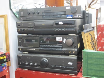 Lot 1052 - Technics Audio, intergrated AMP SU V500,...