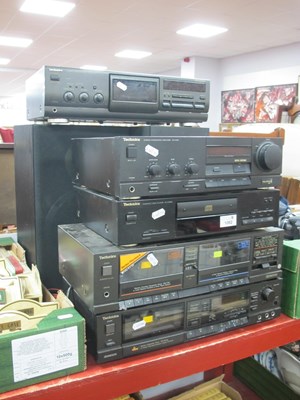 Lot 1062 - Technics Audio - AMP SU-X301, CD SL-=PJ28A,...