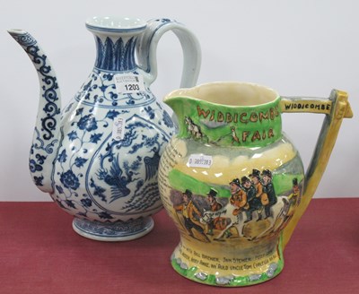 Lot 1203 - Crown Devon 'Widdecombe Fair' Musical Jug,...