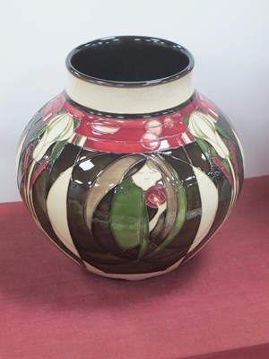 Lot 1202 - Moorcroft Pottery 'Lady of the Rose' Vase,...