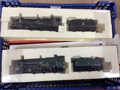 Lot 414 - Two Hornby OO Grange Class 4-6-0 locomotives:...