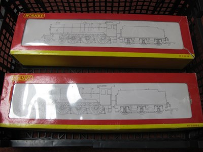 Lot 504 - Two boxed Hornby OO County Class locomotives:...