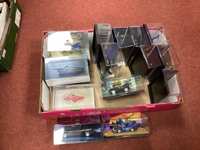 Lot 456 - Sixteen Batman Themed Diecast Model Vehicles...