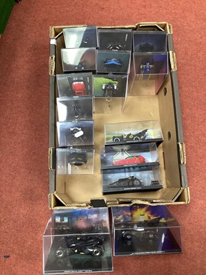 Lot 459 - Sixteen Batman Themed Diecast Model Vehicles...