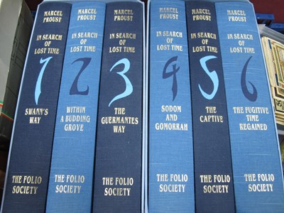 Lot 1339 - The Folio Society: Marcel Proust 'In Search of...