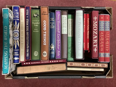 Lot 1017 - Twenty Folio Society General Interest Titles,...