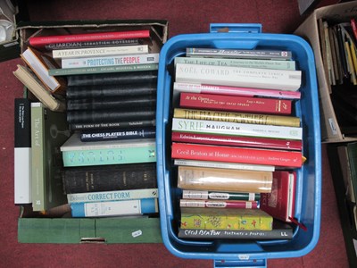 Lot 1051 - Two Boxes of General Interest Books, including...