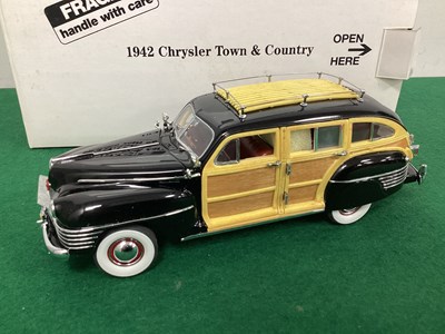 Lot 597A - A Danbury Mint 1:24th Scale Diecast Model 1942...