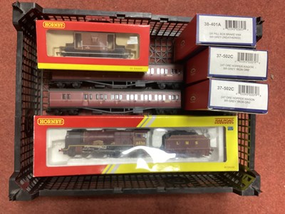 Lot 411 - A boxed Hornby Railroad 00 Gauge Patriot...