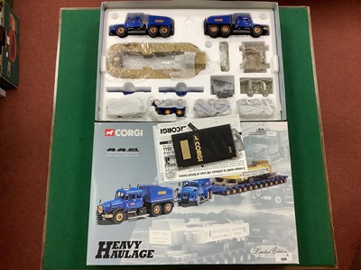 Lot 588 - Corgi Heavy Haulage 1:50 #18002 Diecast Model...