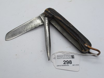 Lot 298 - Military Thomas Turner Sheffield Jack Knife,...