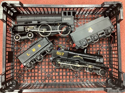 Lot 406 - Two kit built O gauge 4-4-0 locomotives and...