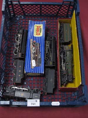 Lot 741 - Five Hornby Dublo "OO" Gauge/4mm Steam...