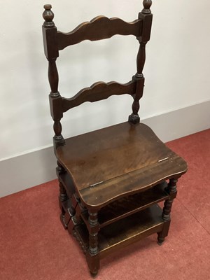 Lot 1529 - A Late XIX Century Stained Mahogany...