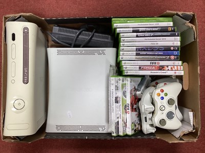 Lot 357 - Two Microsoft XBOX 360 Games Consoles...