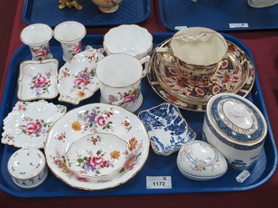 Lot 1172 - Royal Crown Derby 'Derby Posies' Trinkets,...