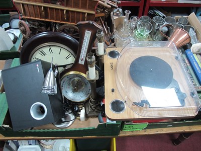 Lot 1100 - Ion Record Player, Labtec multimedia speaker,...