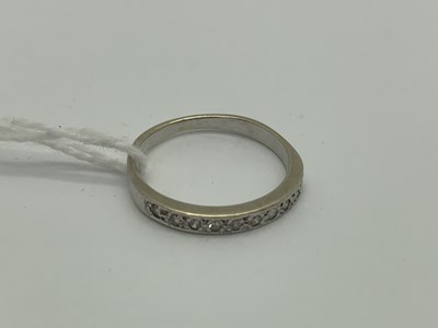 Lot 479 - A Dainty Half Eternity Style Ring, of uniform...