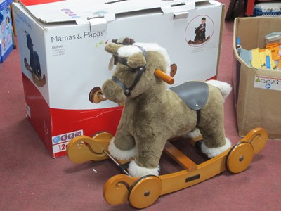 Lot 1116 - Mamas & Papas 'Gulliver' Musical Rocking Horse,...