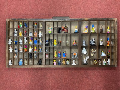 Lot 616 - Approximately Sixty Five Plastic Lego Mini...