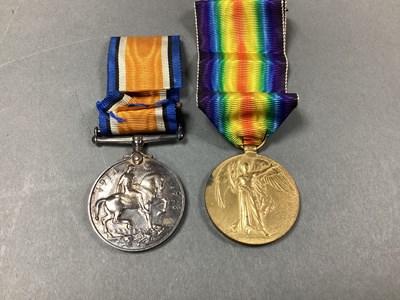 Lot 641 - WWI Medal Duo, comprising British War Medal &...