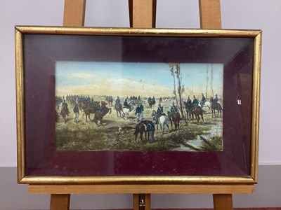 Lot 1250 - GIOVANNI FALTORI (Italian, 1825-1908) 
Battle...