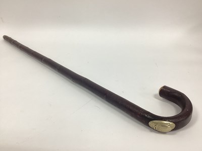 Lot 1304 - A Mid XX Century Walking Cane/Horse Measuring...