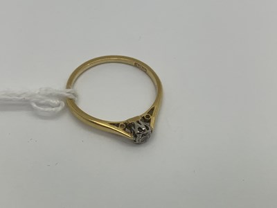 Lot 484 - A Single Stone Diamond Ring, the brilliant cut...