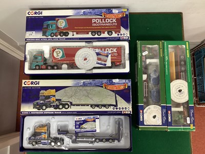 Lot 579 - Four 1:50 Scale Diecast Model Commercial...