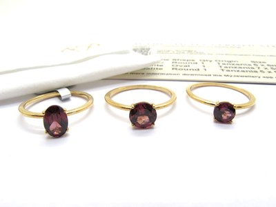 Lot 277 - The Genuine Gemstone Company; A Set of Three...