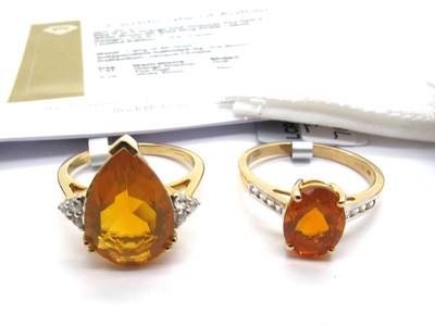 Lot 289 - The Genuine Gemstone Company; A 9ct Gold...