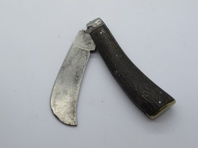 Lot 81 - Flat Brass Bottom Pruner, possible Eye Witness,...