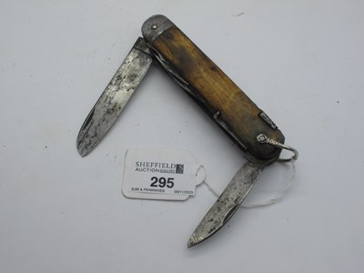 Lot 295 - Pocket Knife, no name, multi-blade and tool,...