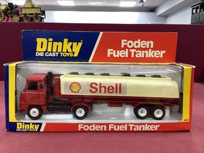 Lot 717B - Dinky Toys No 950 Foden Fuel Tanker - 'Shell,...