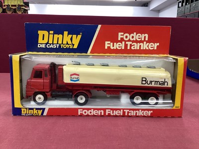 Lot 717A - Dinky Toys No 950 Foden Fuel Tanker - 'Burmah',...