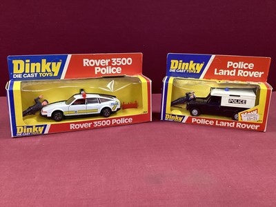 Lot 701 - Two Police Related Dinky Toys No 277 Land...