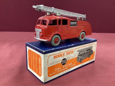 Lot 706 - Dinky Toys No 555 Fire Engine, overall very...