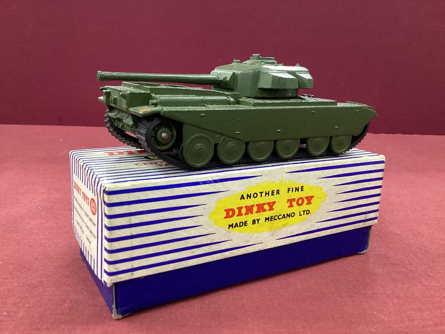 Lot 707 - Dinky Toys No 651 Centurion Tank, overall very...