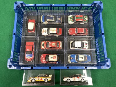 Lot 485 - Twelve 1:43rd Scale Diecast Model 'Partworks'...