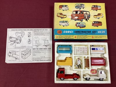 Lot 686 - Corgi Toys Gift Set 24 Construction Set 3/4...