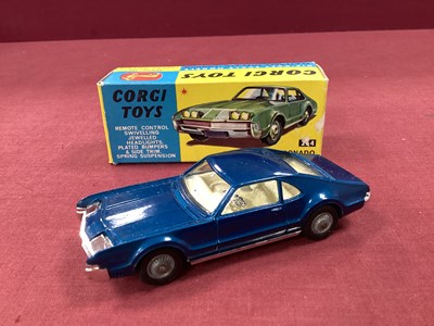 Lot 685 - Corgi Toys No 264 Oldsmobile Tornado, blue,...