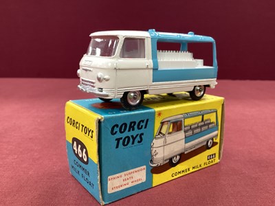 Lot 692 - Corgi Toys No 466 Commer Milk Float, overall...