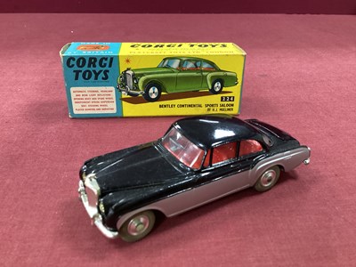 Lot 688 - Corgi Toys No 224 Bentley Continental Sports...