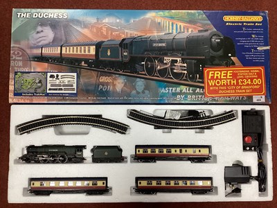 Lot 469 - Boxed Hornby "The Duchess" OO Train Set...