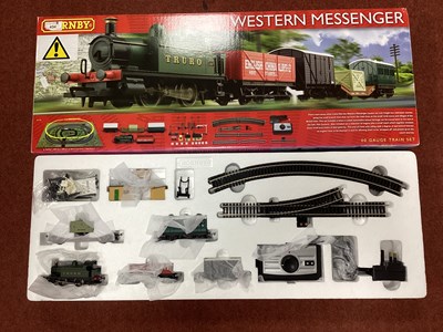 Lot 434 - A boxed Hornby OO "Western Messenger" train...